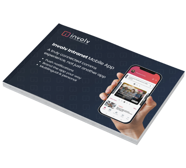 Mobile Brochure mockup
