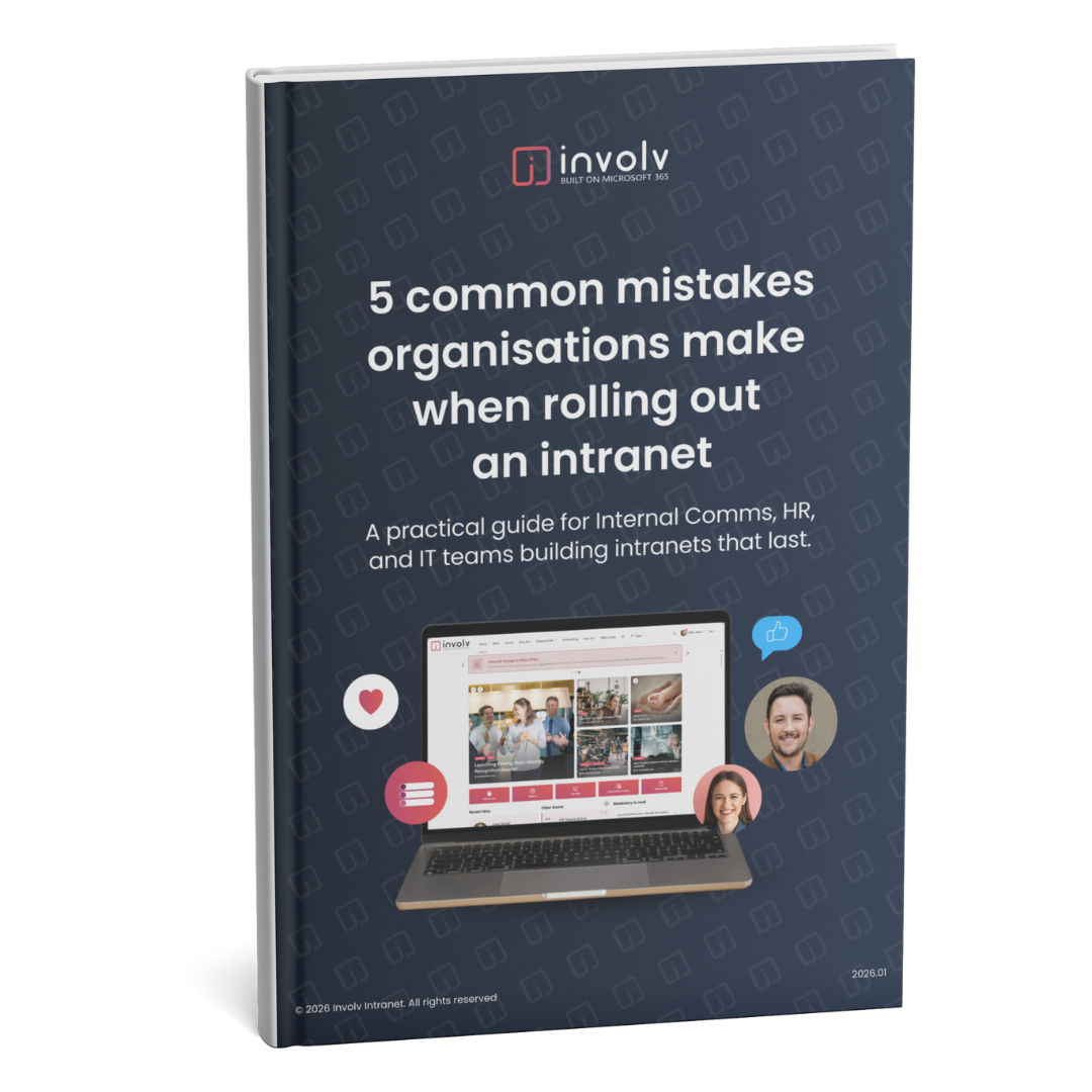 5 common mistakes organisations make  when rolling out  an intranet - Involv Intranet