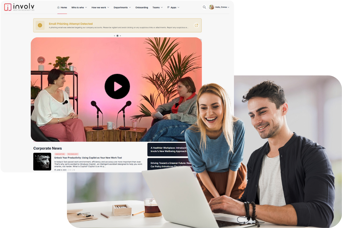 Involv intranet webinars