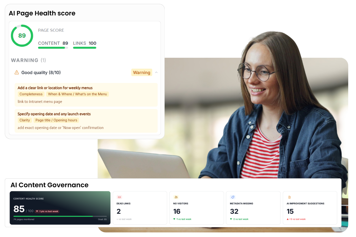 Content beheren en de kwaliteit bewaken in Involv intranet