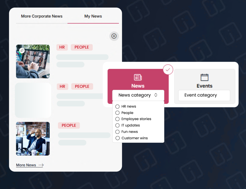Voorkeuren voor de gepersonaliseerde nieuwsfeed instellen