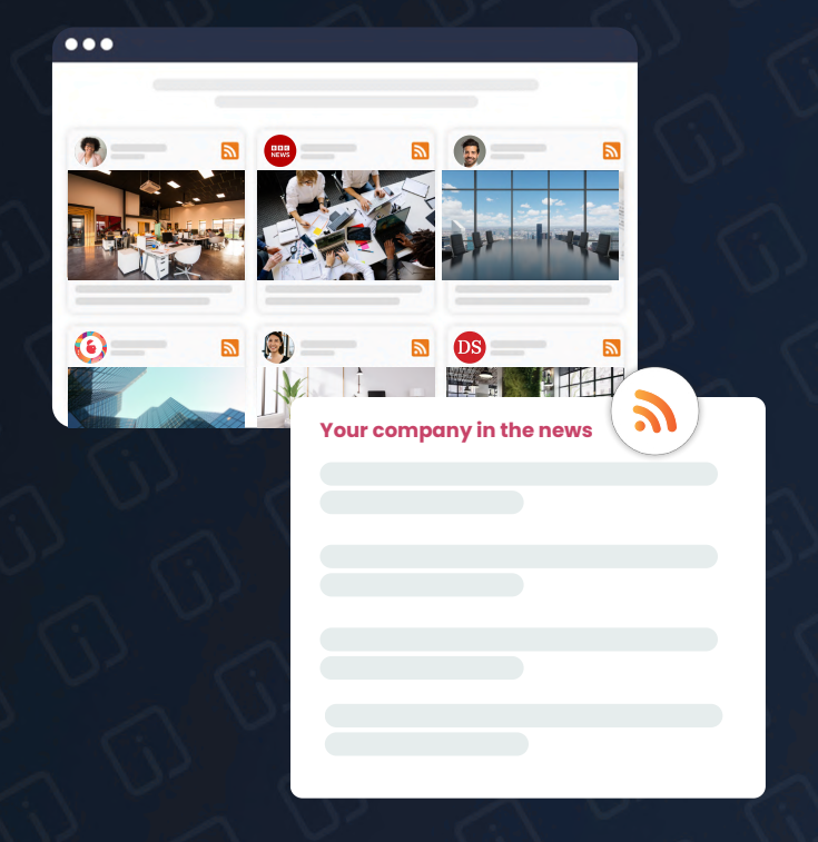 RSS feed integration in Involv intranet