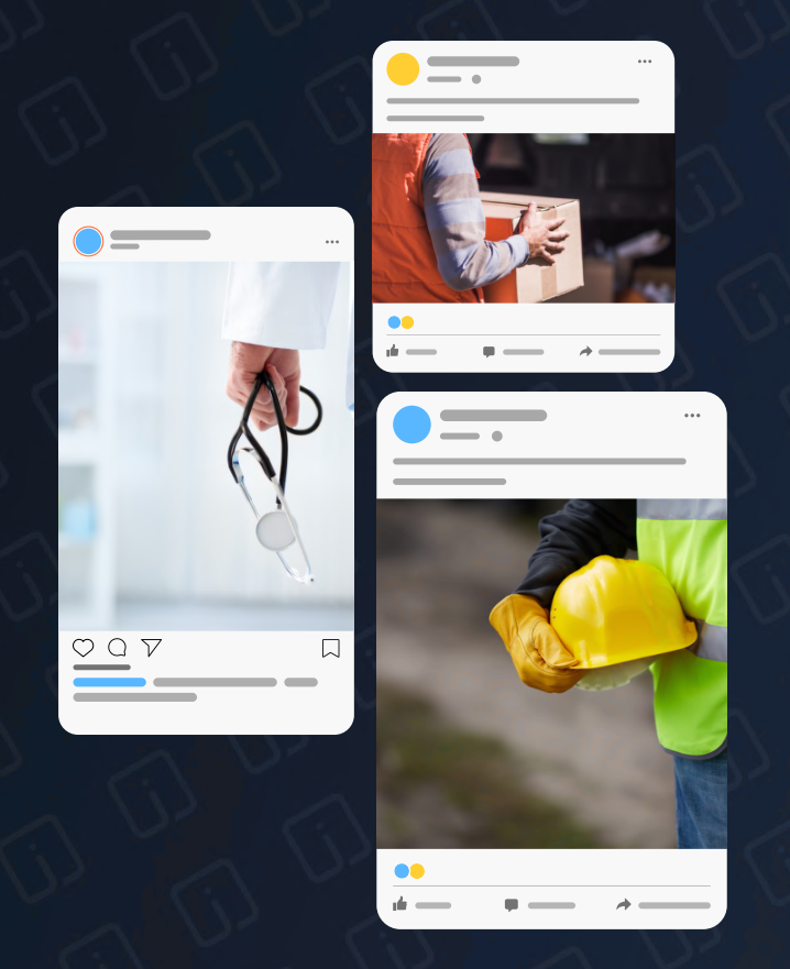 Social media feeds in Involv intranet